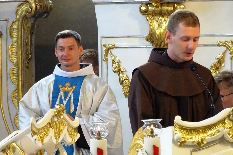 Obłóczyny u wschowskich franciszkanów