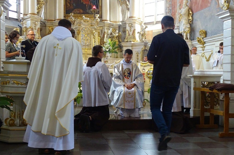 Obłóczyny u wschowskich franciszkanów