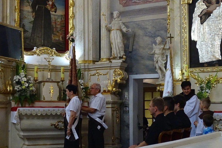 Obłóczyny u wschowskich franciszkanów