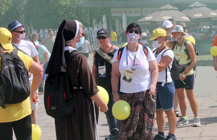 Piesza pielgrzymka na Jasną Górę już u celu