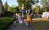 Piesza pielgrzymka na Jasną Górę - przekazanie krzyża w Konopiskach