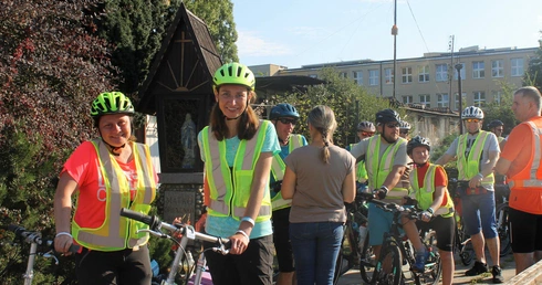 Rowerzyści zakończą pielgrzymkę na Jasnej Górze 26 sierpnia.