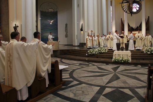 Msza św. Krzyżma w Katowicach