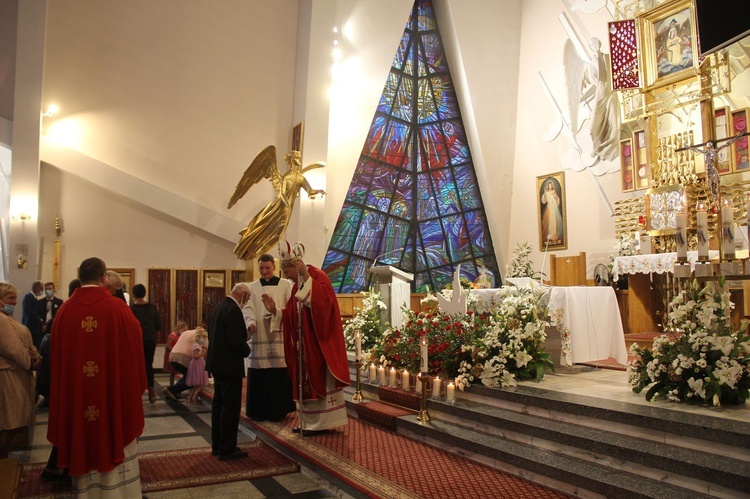 Odpust w Pasierbcu z bp. Andrzejem Jeżem