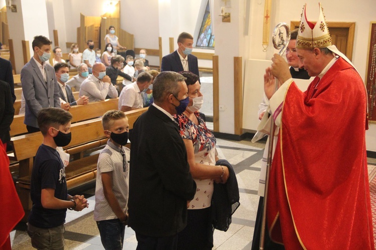 Odpust w Pasierbcu z bp. Andrzejem Jeżem