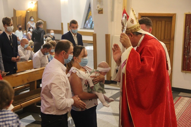 Odpust w Pasierbcu z bp. Andrzejem Jeżem