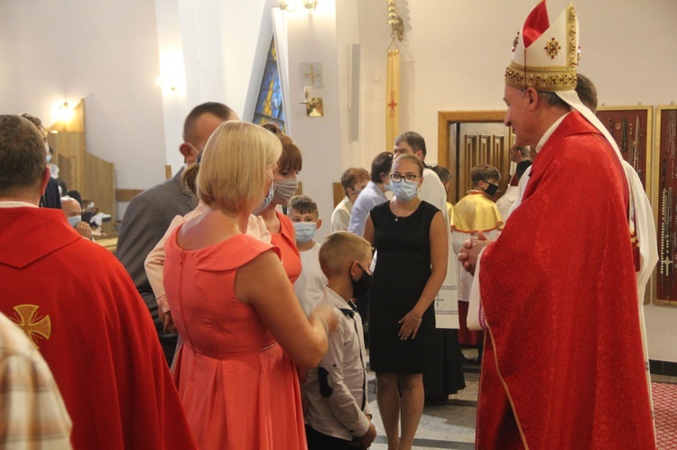 Odpust w Pasierbcu z bp. Andrzejem Jeżem