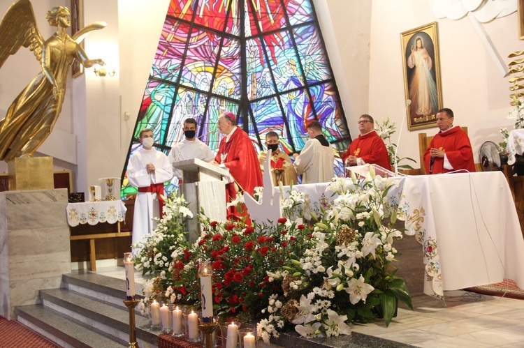 Odpust w Pasierbcu z bp. Andrzejem Jeżem