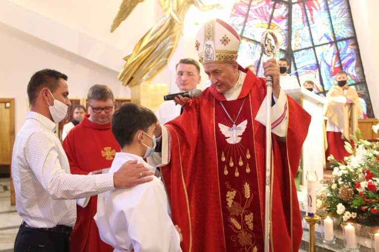 Odpust w Pasierbcu z bp. Andrzejem Jeżem