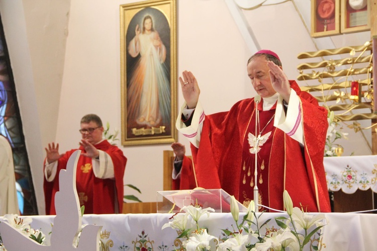 Odpust w Pasierbcu z bp. Andrzejem Jeżem