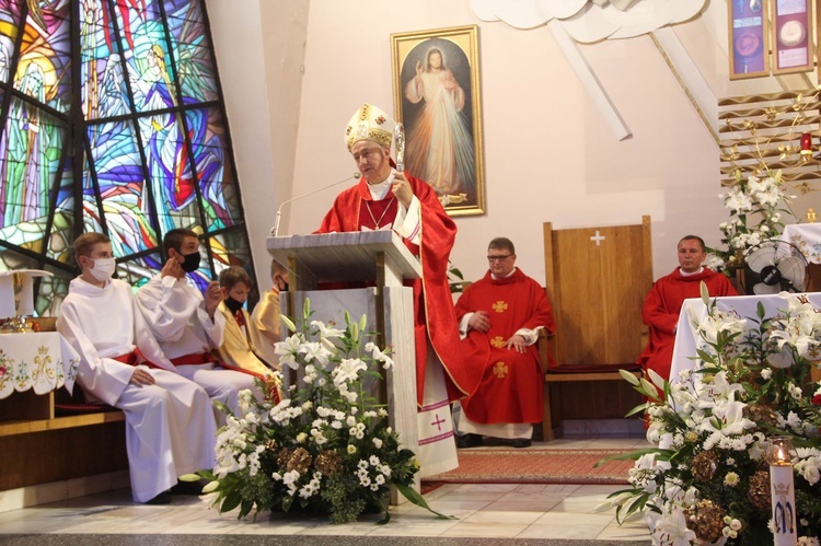 Odpust w Pasierbcu z bp. Andrzejem Jeżem