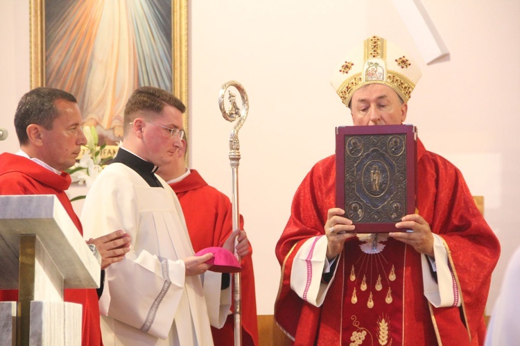 Odpust w Pasierbcu z bp. Andrzejem Jeżem