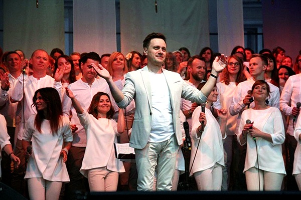 ◄	Gospelowy zespół od wielu lat jest współorganizatorem Koncertów Chwały w Lublinie. 
