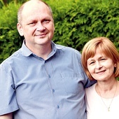 Radosław i Agnieszka Orłowscy, inicjatorzy rekolekcji małżeńskich Domowego Kościoła w domach.