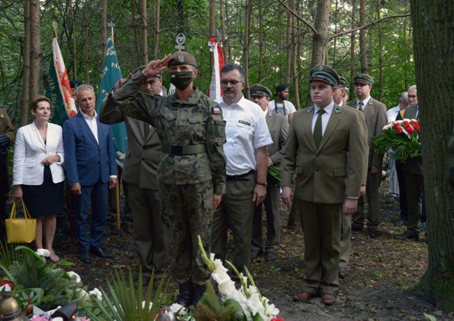 Uroczystość 70. rocznicy śmierci "Drągala"