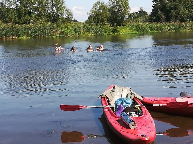 Klerycki spływ kajakowy