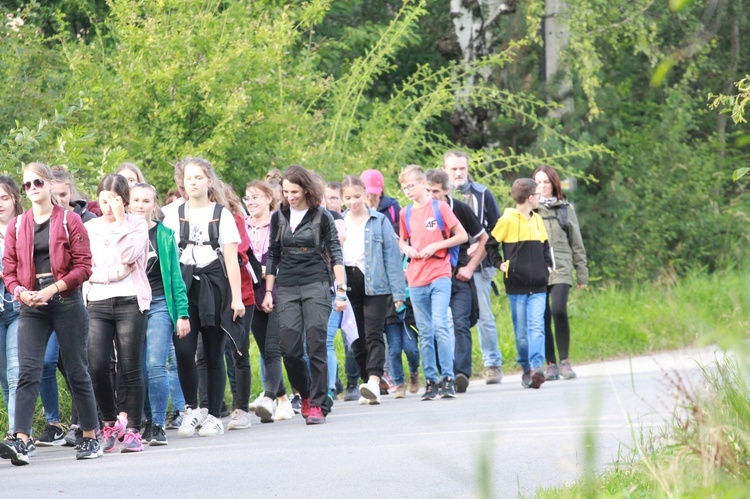 Pielgrzymka z Trzciany koło Bochni do Pasierbca