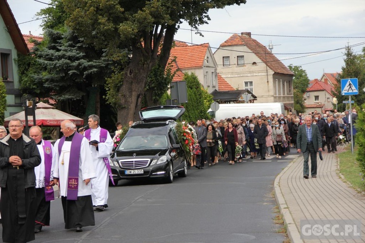 Pogrzeb wieloletniego proboszcza Jaczowa