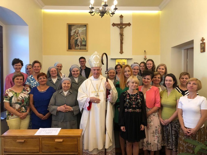 Pożegnanie s. Bernadetty w świdnickim przedszkolu sióstr prezentek