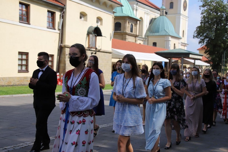 Młodzież w Kalwarii Zebrzydowskiej