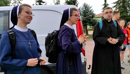 Jasnogórscy pielgrzymi z Żywca AD 2020 na trasie