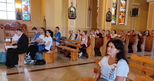 Jasnogórscy pielgrzymi z Żywca AD 2020 na trasie