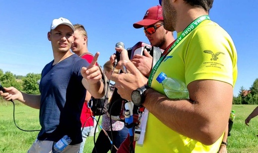 Jasnogórscy pielgrzymi z Żywca AD 2020 na trasie