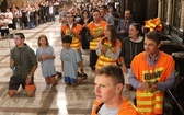 Wieczorne powitanie pielgrzymów 409. Pieszej Pielgrzymki Żywieckiej w Żywcu - 2020