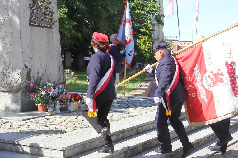 Msza św. w Koszalinie w 40. rocznicę powstania NSZZ Solidarność