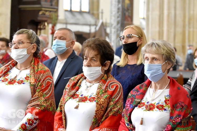 Strzegom. Dożynki gminne z biskupem seniorem