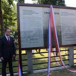 Ujście Jezuickie. Tablica poległych Chorwatów