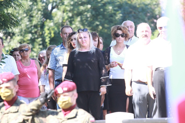 Ujście Jezuickie. Tablica poległych Chorwatów