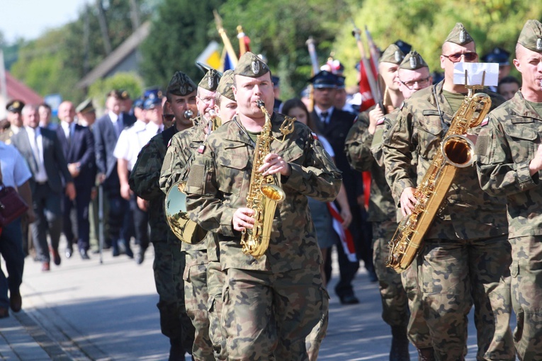 Ujście Jezuickie. Tablica poległych Chorwatów