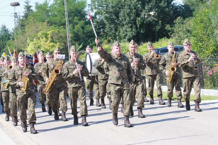 Ujście Jezuickie. Tablica poległych Chorwatów