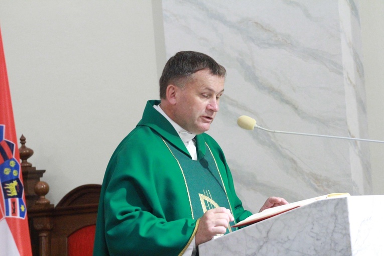 Ujście Jezuickie. Tablica poległych Chorwatów