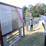 Ujście Jezuickie. Tablica poległych Chorwatów