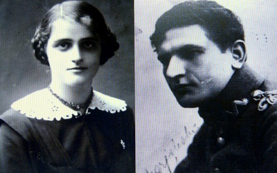 Teresa Grodzińska i Józef Marjański.