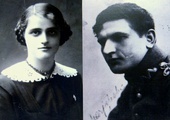 Teresa Grodzińska i Józef Marjański.