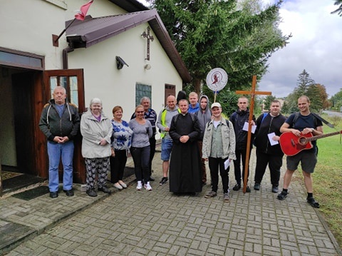 Pielgrzymka kleryków na Jasną Górę - dzień 1