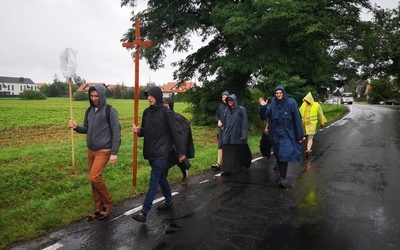 Pielgrzymka kleryków na Jasną Górę - dzień 1