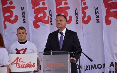 Prezydent Andrzej Duda.