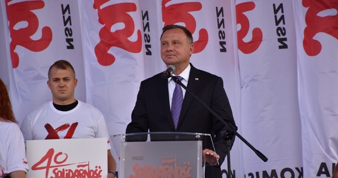 Prezydent Andrzej Duda.