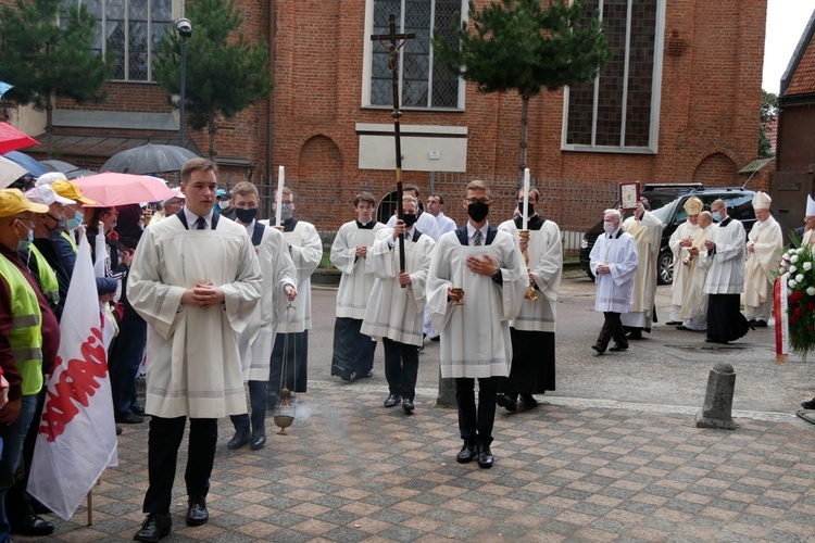 Msza św. z okazji 40-lecia NSZZ "Solidarność"