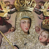 Obraz Matki Bożej Pocieszenia z królewskimi insygniami nałożonymi przez Prymasa Tysiąclecia. Już w 1648 r. ówczesny biskup płocki Karol Ferdynand Waza zaświadczył, że przy tym obrazie „okazały się nowe znaki Bożych dobrodziejstw i łask”.