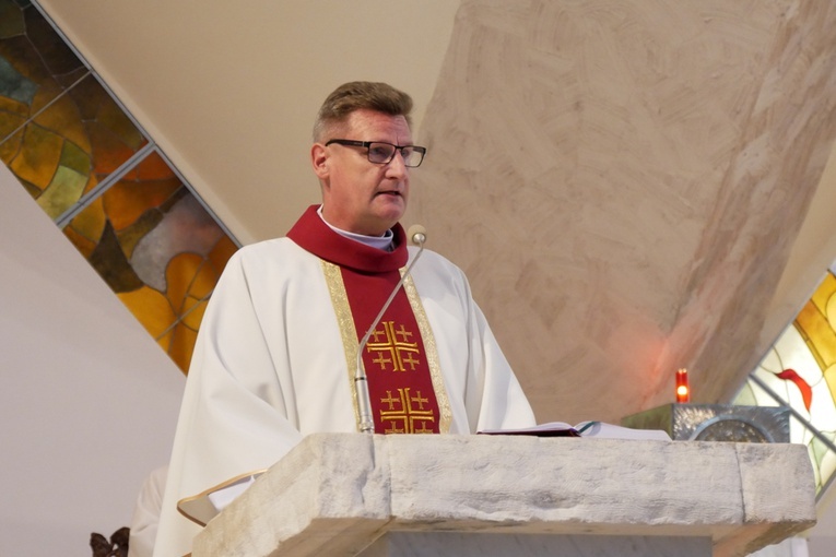 Rozpoczęcie roku szkolno-katechetycznego u Kaziuków