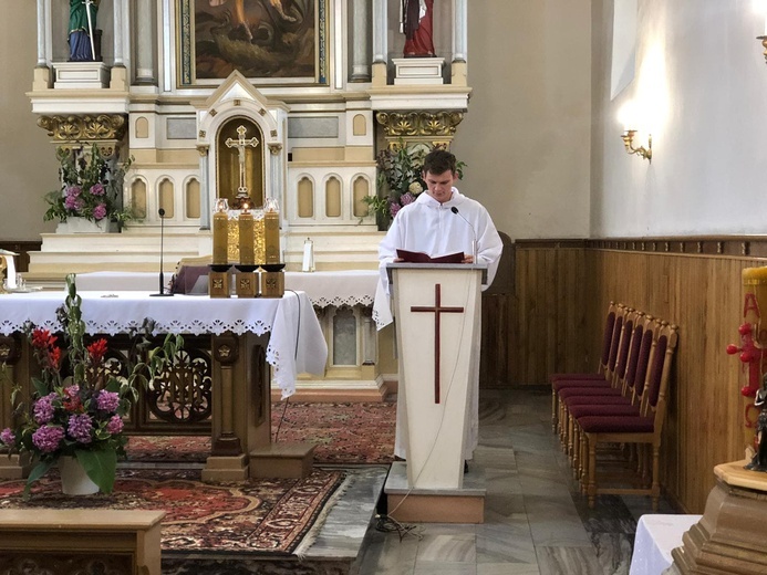 Pielgrzymka kleryków na Jasną Górę - dzień 2