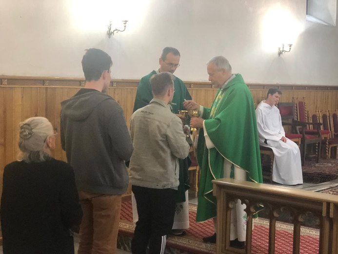 Pielgrzymka kleryków na Jasną Górę - dzień 2