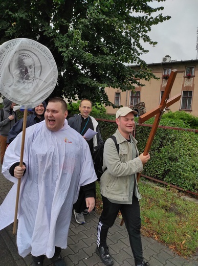 Pielgrzymka kleryków na Jasną Górę - dzień 2