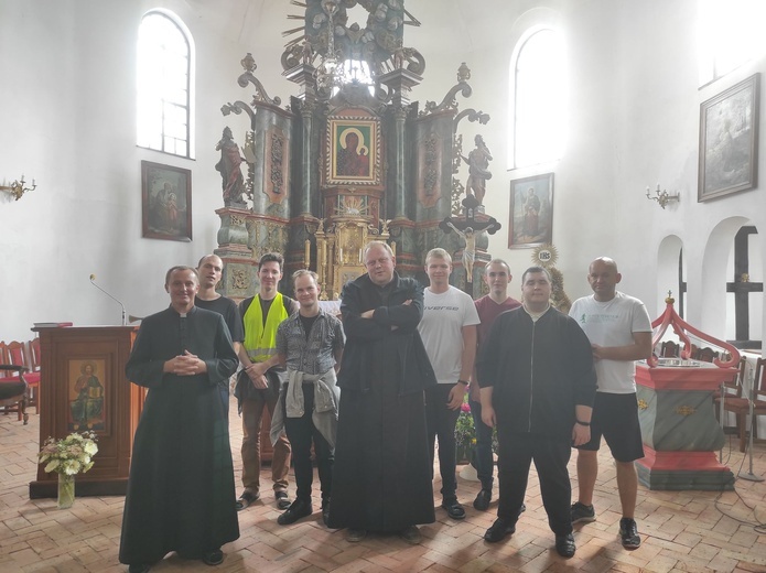 Pielgrzymka kleryków na Jasną Górę - dzień 3