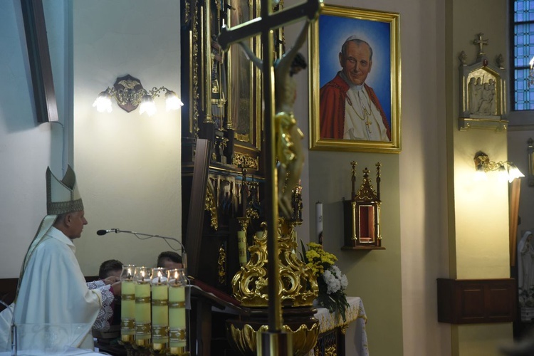 Św. Jan Paweł II w Lubzinie